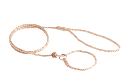 Nylon Slip Lead With Stopper (4 ft  x 1/8in or 4mm) (Color: Gold, size: 4 Ft  X 1/8In Or 4Mm)
