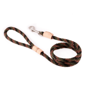 Sport Snap Lead (4 ft  x 5/16in or 8mm) (Color: Camouflage, size: 4 Ft  X 5/16In Or 8Mm)