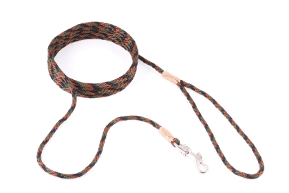 Nylon Snap Leads (6 ft  x 1/8in or 4mm) (Color: Camouflage, size: 6 Ft  X 1/8In Or 4Mm)