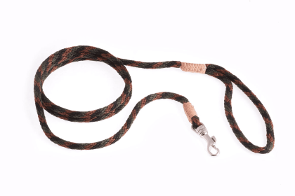 Nylon Snap Leads (4 ft  x 1/4in or 6mm) (Color: Camouflage, size: 4 Ft  X 1/4In Or 6Mm)