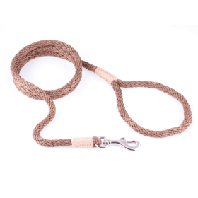Nylon Snap Leads (6 ft  x 1/8in or 4mm) (Color: Light Brown, size: 6 Ft  X 1/8In Or 4Mm)