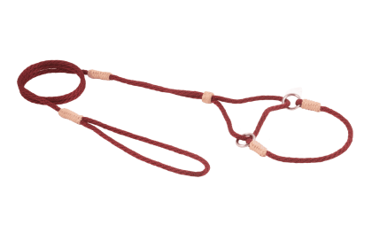 Nylon Martingale Leads (8in x 1/8in or 4mm) (Color: Burgundy, size: 8In X 1/8In Or 4Mm)