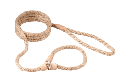 Nylon Slip Leash With 2 Stoppers (6ft  x 5/16in or 8mm) (Color: Gold, size: 6Ft  X 5/16In Or 8Mm)