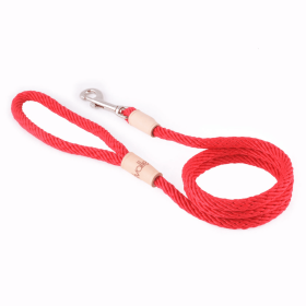 Sport Snap Lead (4 ft  x 5/16in or 8mm) (Color: Red, size: 4 Ft  X 5/16In Or 8Mm)
