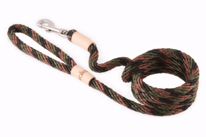 Sport Snap Lead (6 ft  x 1/2in or 13mm) (Color: Camouflage, size: 6 Ft  X 1/2In Or 13Mm)