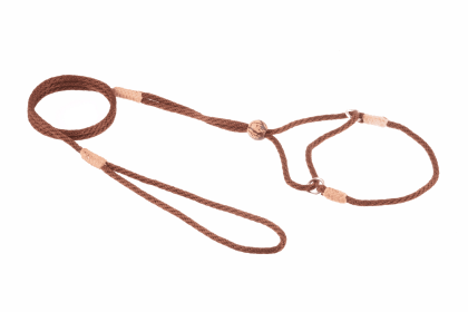 Nylon Martingale Leads (8in x 1/8in or 4mm) (Color: Brown, size: 8In X 1/8In Or 4Mm)