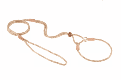Nylon Martingale Leads (10in x 1/8in or 4mm) (Color: Gold, size: 10In X 1/8In Or 4Mm)