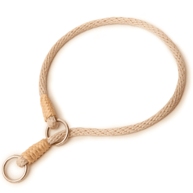 Nylon Slip Collars (12 in x 1/8in or 4mm) (Color: Beige, size: 12 In X 1/8In Or 4Mm)