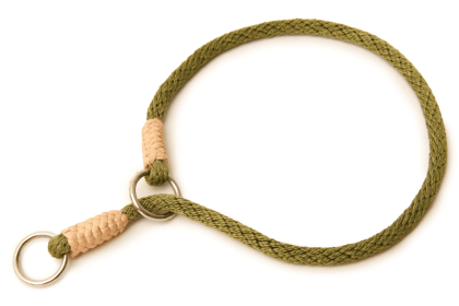Nylon Slip Collars (12 in x 1/8in or 4mm) (Color: Olive Green, size: 12 In X 1/8In Or 4Mm)