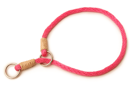 Nylon Slip Collars (14 in x 1/8in or 4mm) (Color: Pastel Pink, size: 14 In X 1/8In Or 4Mm)