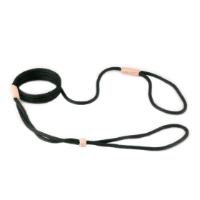 Nylon Adjustable Loop Lead (52in x 1/8in or 4mm) (Color: Hunter Green, size: 52In X 1/8In Or 4Mm)