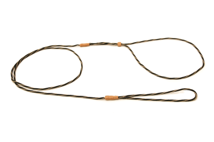 Nylon Adjustable Loop Lead (52in x 1/16 or 2 mm) (Color: Black Gold, size: 52In X 1/16 Or 2 Mm)