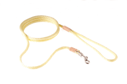 Nylon Snap Leads (4 ft  x 1/4in or 6mm) (Color: Light Yellow, size: 4 Ft  X 1/4In Or 6Mm)