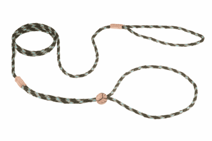 Nylon Adjustable Loop Lead (52in x 1/8in or 4mm) (Color: Green Multicolor, size: 52In X 1/8In Or 4Mm)