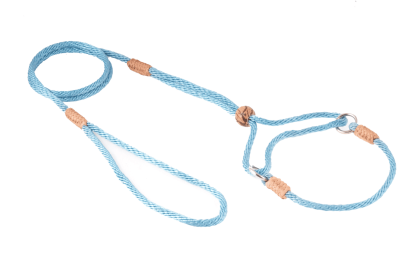 Nylon Martingale Leads (8in x 1/8in or 4mm) (Color: Sky Blue, size: 8In X 1/8In Or 4Mm)
