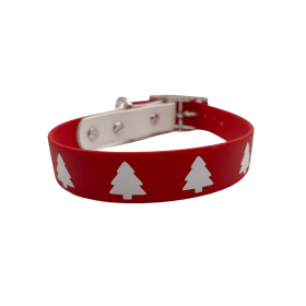Biothane Buckle Dog Collar (Color: Christmas Tree, size: Xl 17-19 Inches)
