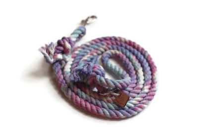 Knotted Rope Dog Leash (Color: Unicorn, size: 5 Ft)