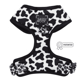Adjustable Harness (Color: Got Milk, size: Xlarge)