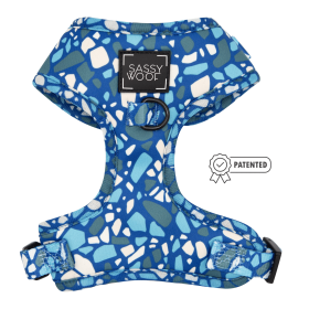 Adjustable Harness (Color: Santorini, size: Xxsmall)