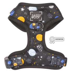 Adjustable Harness (Color: To The Stars And Beyond, size: medium)