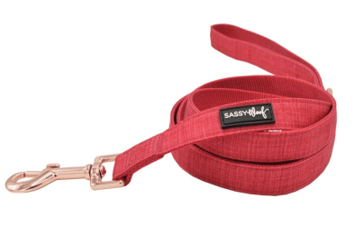 Leash (Color: Merlot, size: One Size)