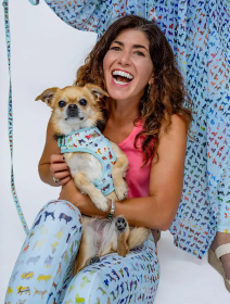 Blue Buddies Harnes (Color: Turquoise, size: small)