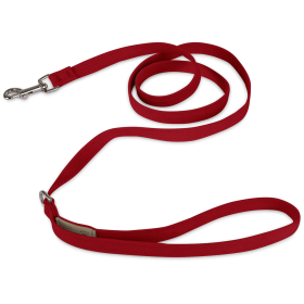 Susan Lanci Designs Plain Leash (Color: Red, size: 4 Ft)