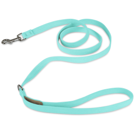 Susan Lanci Designs Plain Leash (Color: Tiffi Blue, size: 4 Ft)