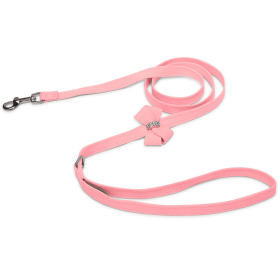 Susan Lanci Designs Nouveau Bow Leash (Color: Puppy Pink, size: 4 Ft)