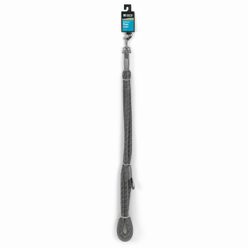 GG Reflective Rope Lead 6 ft (Color: Black, size: 6Ft)