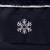 Halo Snowflake Round Dog Bed