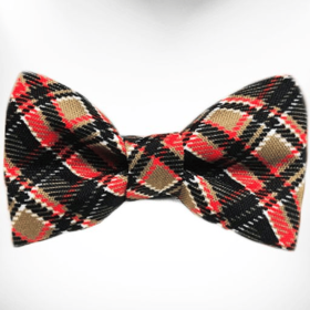 Plaid Dog Collars (Color: Steel Blue, size: L 1" Width Fits 14-25" Neck)