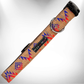 Southwestern Collars (Color: Sunrise Sunset, size: S 3/4" Width Fits 10-14" Neck)