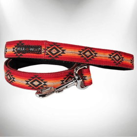 Southwestern Leads (Color: Sky Fire, size: Regular Lead 1" Width- 5' Length)
