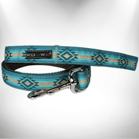 Southwestern Leads (Color: Turquoise Sky, size: Thin Lead 5/8" Width- 5' Length)