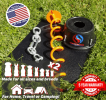 Double Dog Run Tangle-free Two Dog Tie Out Stake