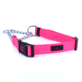 Play Martingale Collar (Color: Pink, size: 16"-22" X 1")