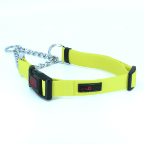 Play Martingale Collar (Color: Yellow, size: 12"-16" X 3/4")