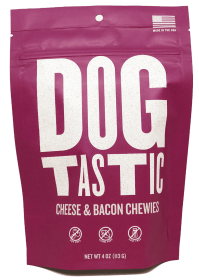 DT Dogtastic Chewies Dog Treats (Option: Cheese & Bacon)