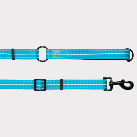 GF Pet Reflective Leash - EEZY-6 (Color: Neon Blue, size: Xs/Small)