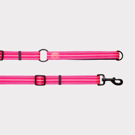 GF Pet Reflective Leash - EEZY-6 (Color: Neon Pink, size: Xs/Small)