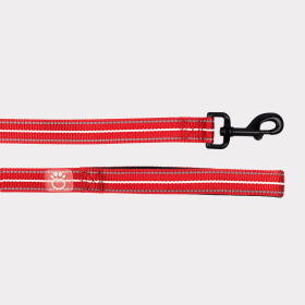 GF Pet  Reflective Leash (Color: Red, size: Xs/Small)