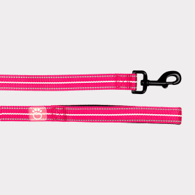 GF Pet  Reflective Leash (Color: Neon Pink, size: Xs/Small)