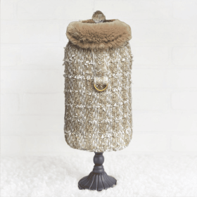 Annabella Dog Coat (Color: Cupcake, size: Sm)