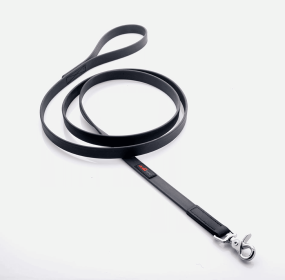 Boss Regular Leash (Color: Black, size: 3/4"X4')