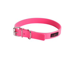 Play Regular Collar (Color: Pink, size: 12"X3/4")