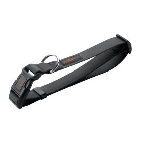 Play Adjustable Collar (Color: Black, size: 12"-16"X3/4" Wide)