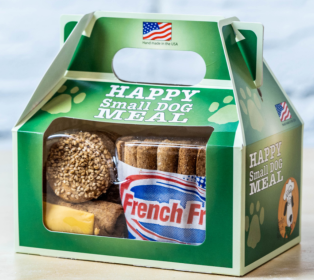 Happy Dog Meal (Color: Green, size: Small (5Pcs))