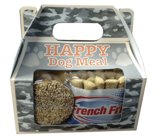 Happy Dog Meal (Color: Green Camo, size: Regular (3Pcs))