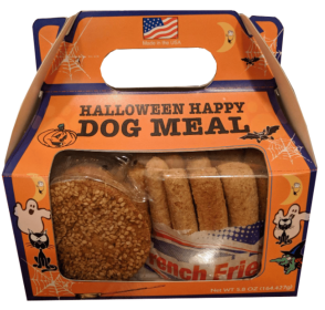 Happy Dog Meal (Color: Orange/Halloween, size: Regular (3Pcs))